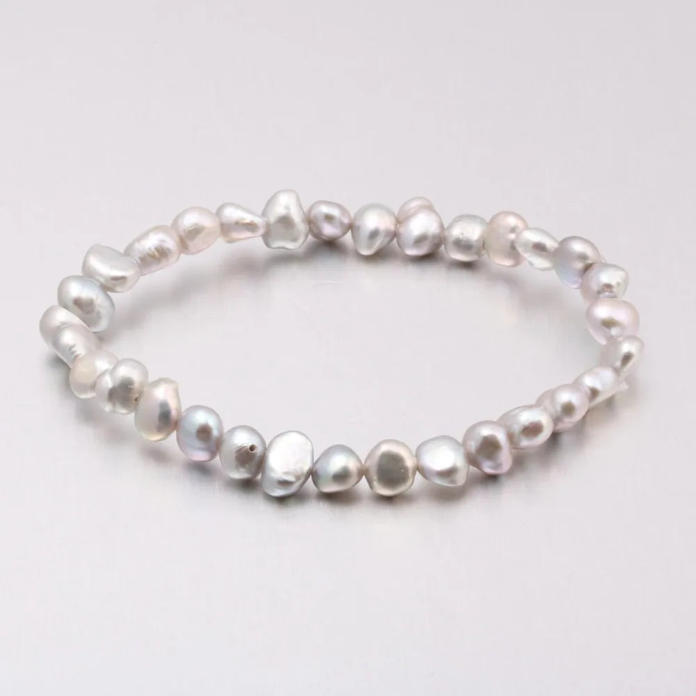 Amoura Strand - Freshwater Pearl Bracelet – Perfectly Round Romantic Design