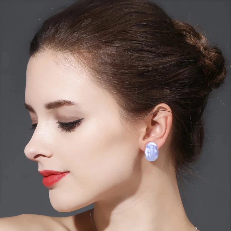 The Ophelia Baroque Pearl Earrings – Large 12–16mm Freshwater Pearls in 925 Sterling Silver