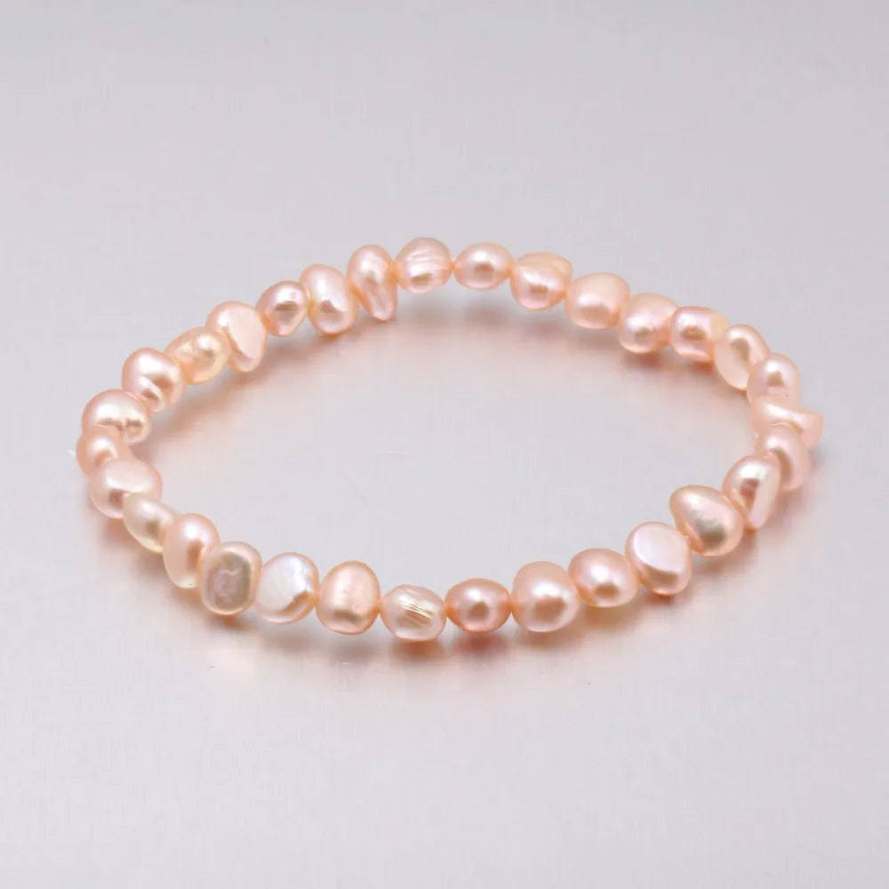 Amoura Strand - Freshwater Pearl Bracelet – Perfectly Round Romantic Design