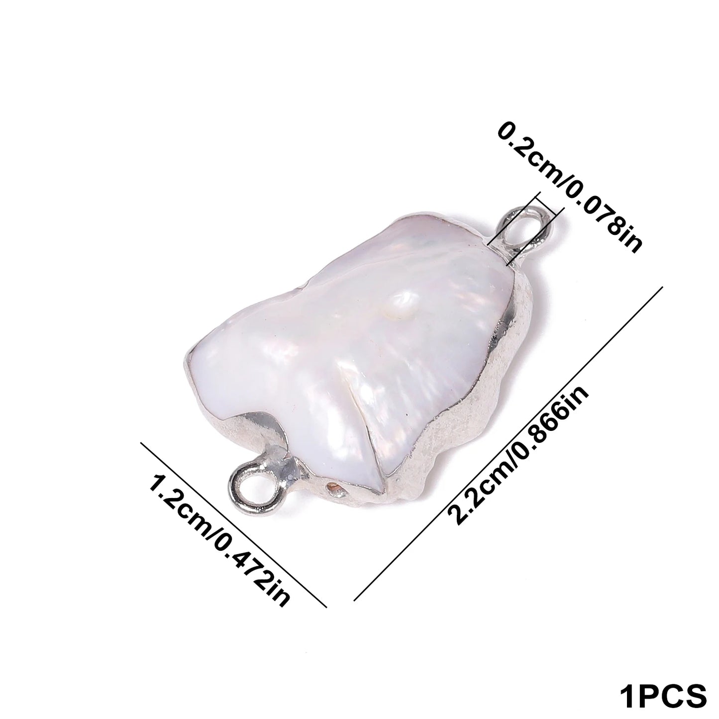 Water Drop Freshwater Pearl Pendant – Reiki Amulet & Fashion Jewellery