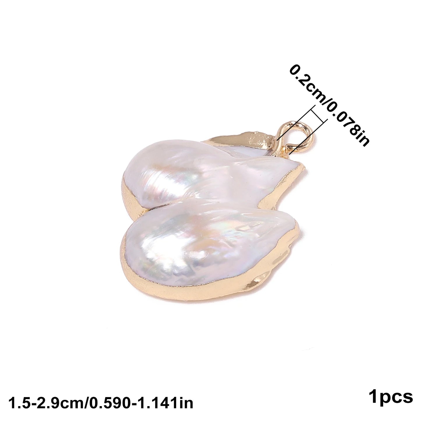 Water Drop Freshwater Pearl Pendant – Reiki Amulet & Fashion Jewellery