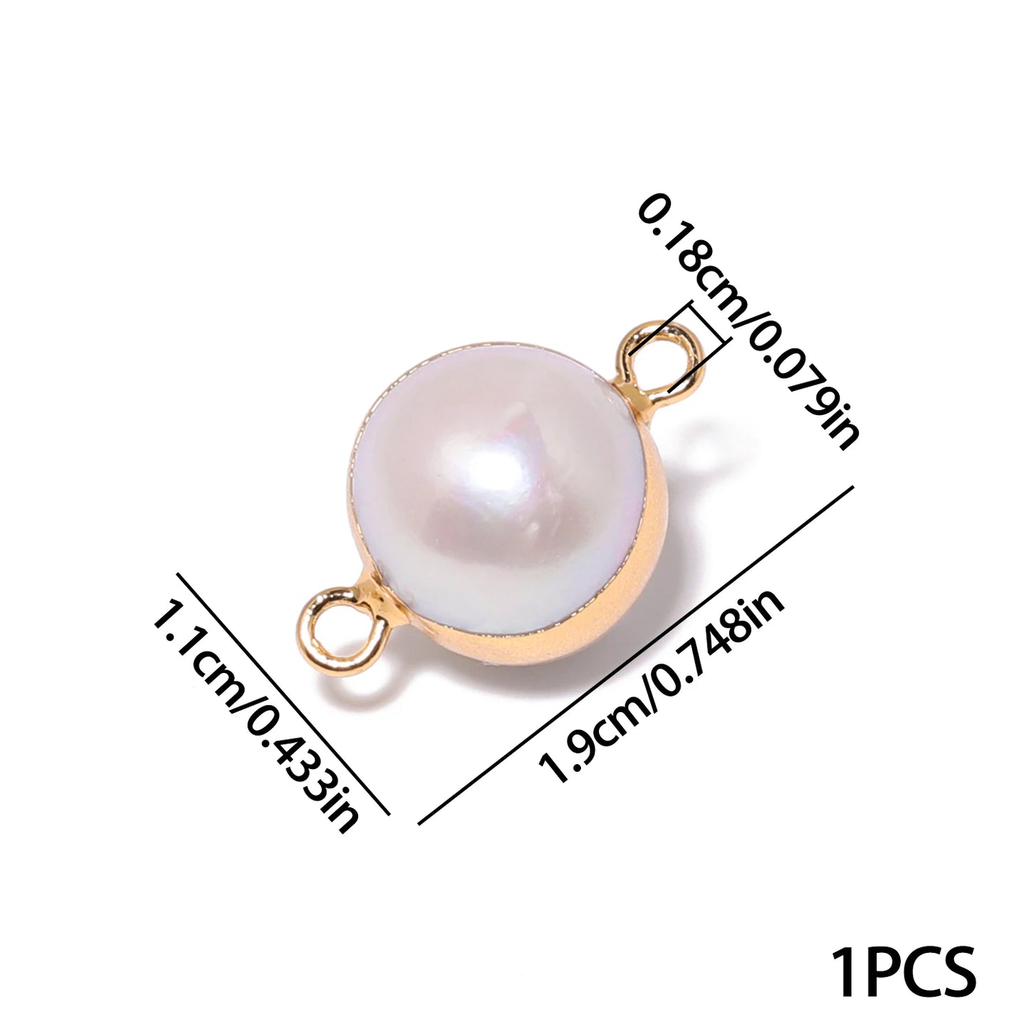 Water Drop Freshwater Pearl Pendant – Reiki Amulet & Fashion Jewellery