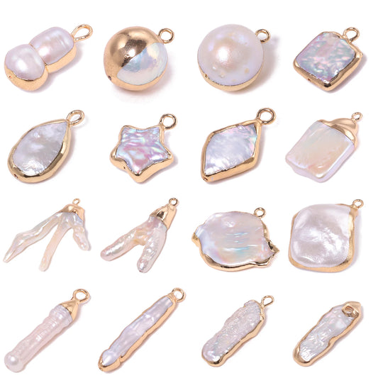 Water Drop Freshwater Pearl Pendant – Reiki Amulet & Fashion Jewellery