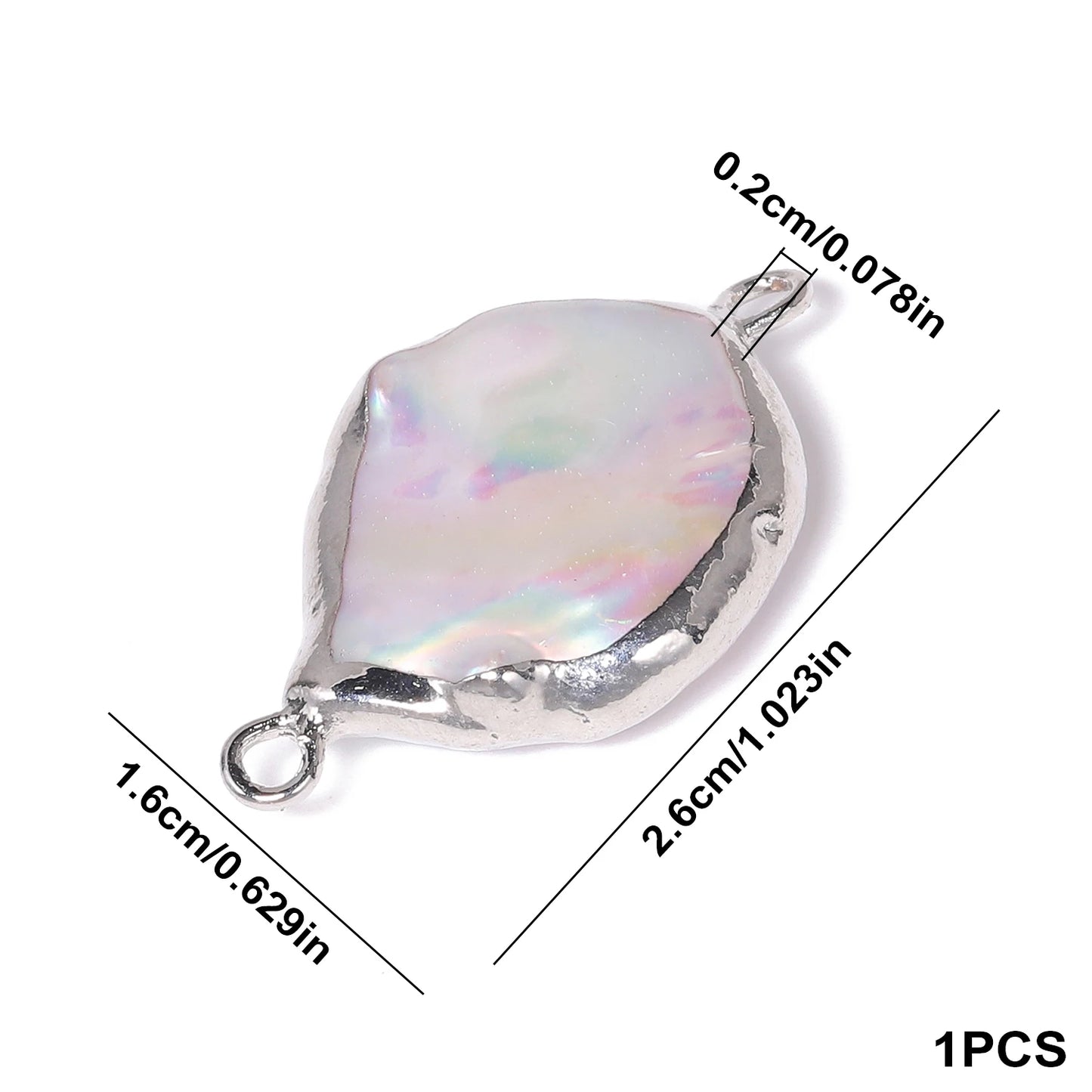 Water Drop Freshwater Pearl Pendant – Reiki Amulet & Fashion Jewellery