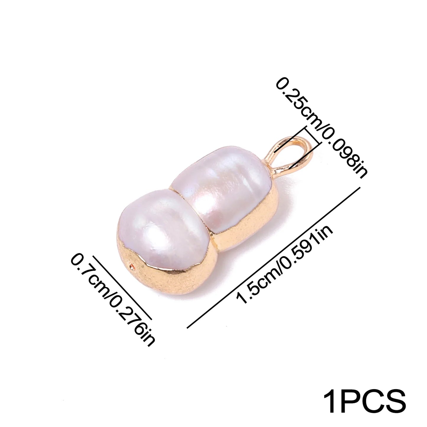 Water Drop Freshwater Pearl Pendant – Reiki Amulet & Fashion Jewellery