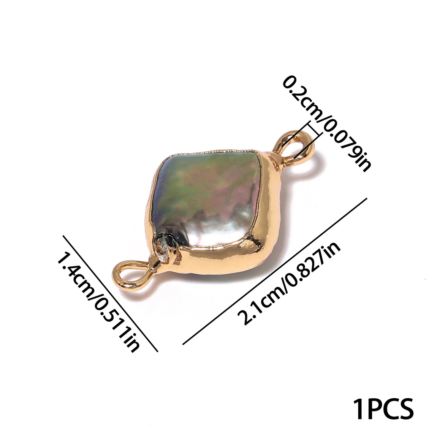 Water Drop Freshwater Pearl Pendant – Reiki Amulet & Fashion Jewellery