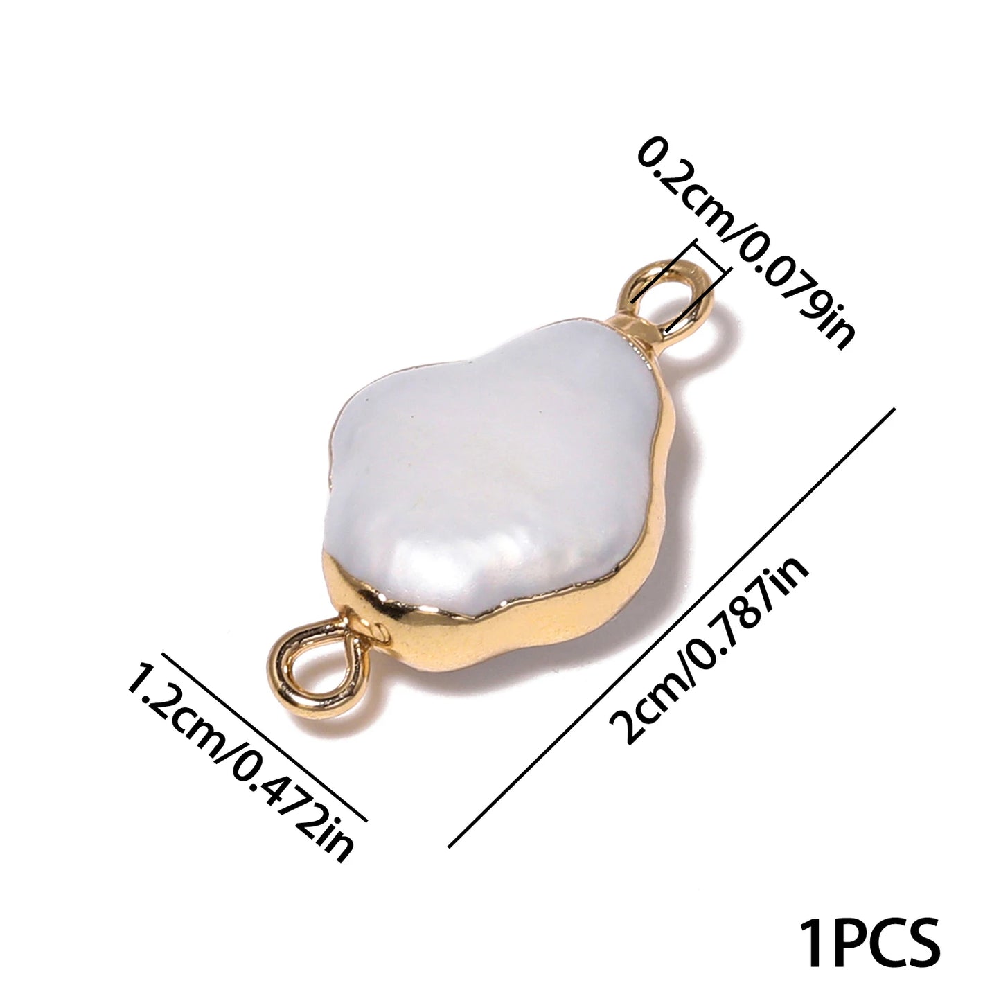 Water Drop Freshwater Pearl Pendant – Reiki Amulet & Fashion Jewellery