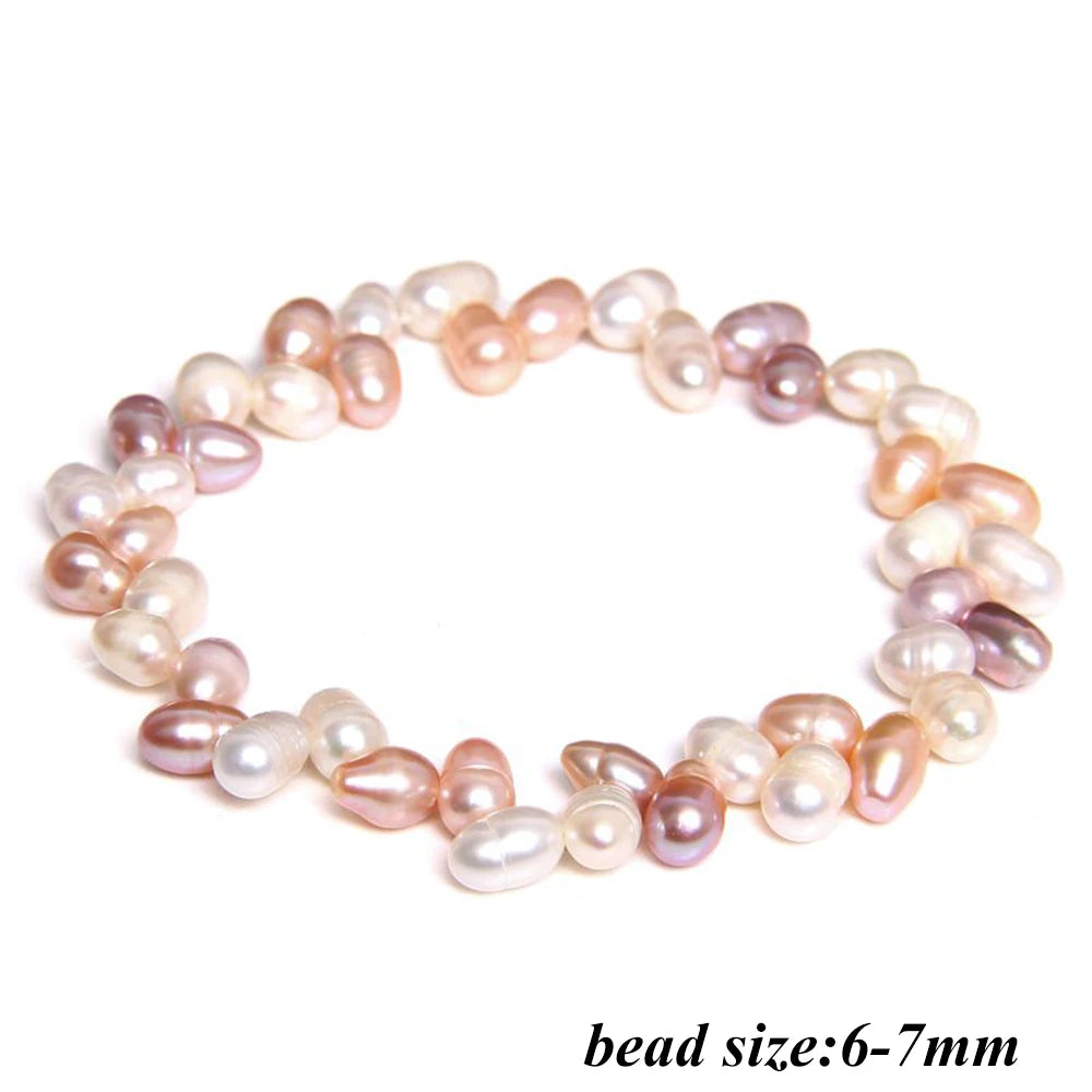 Celestia Classic - Oval Freshwater Pearl Strand Bracelet – Hidden Safety Clasp