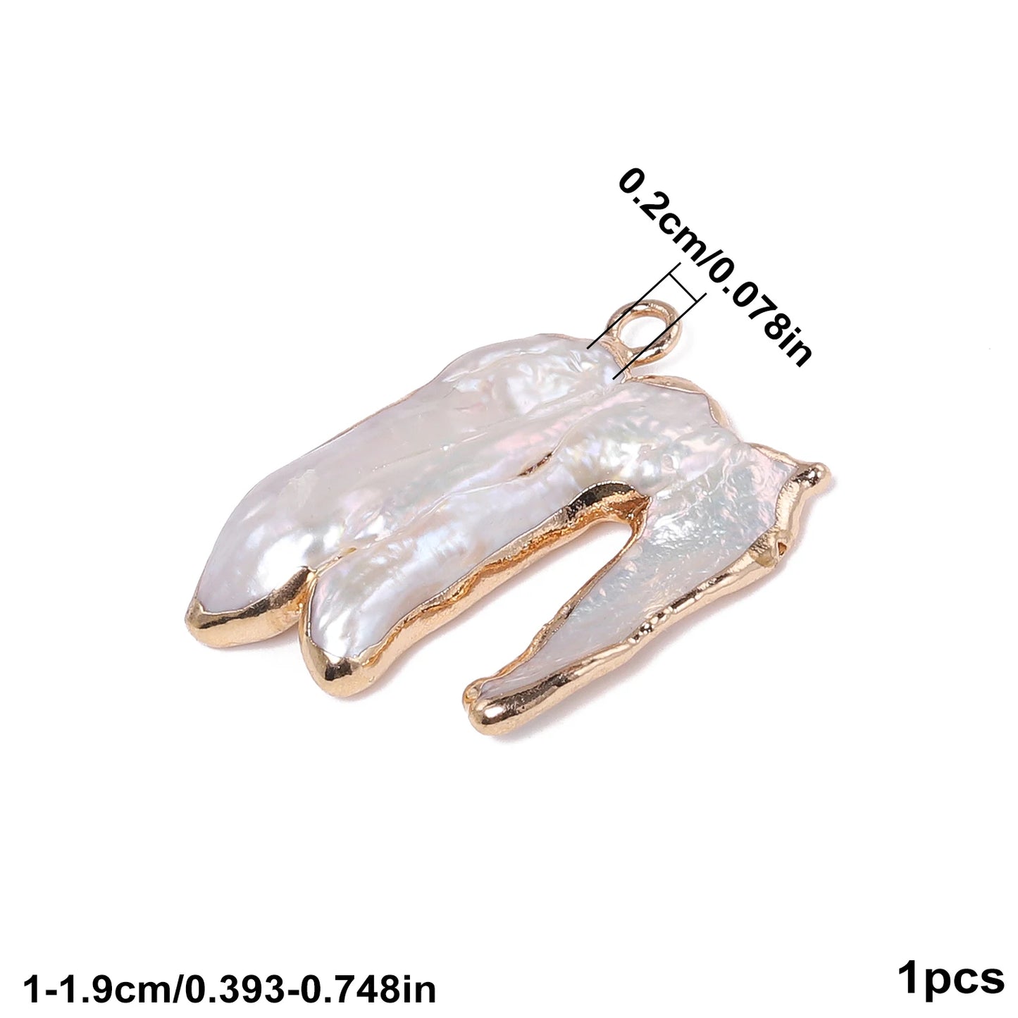 Water Drop Freshwater Pearl Pendant – Reiki Amulet & Fashion Jewellery