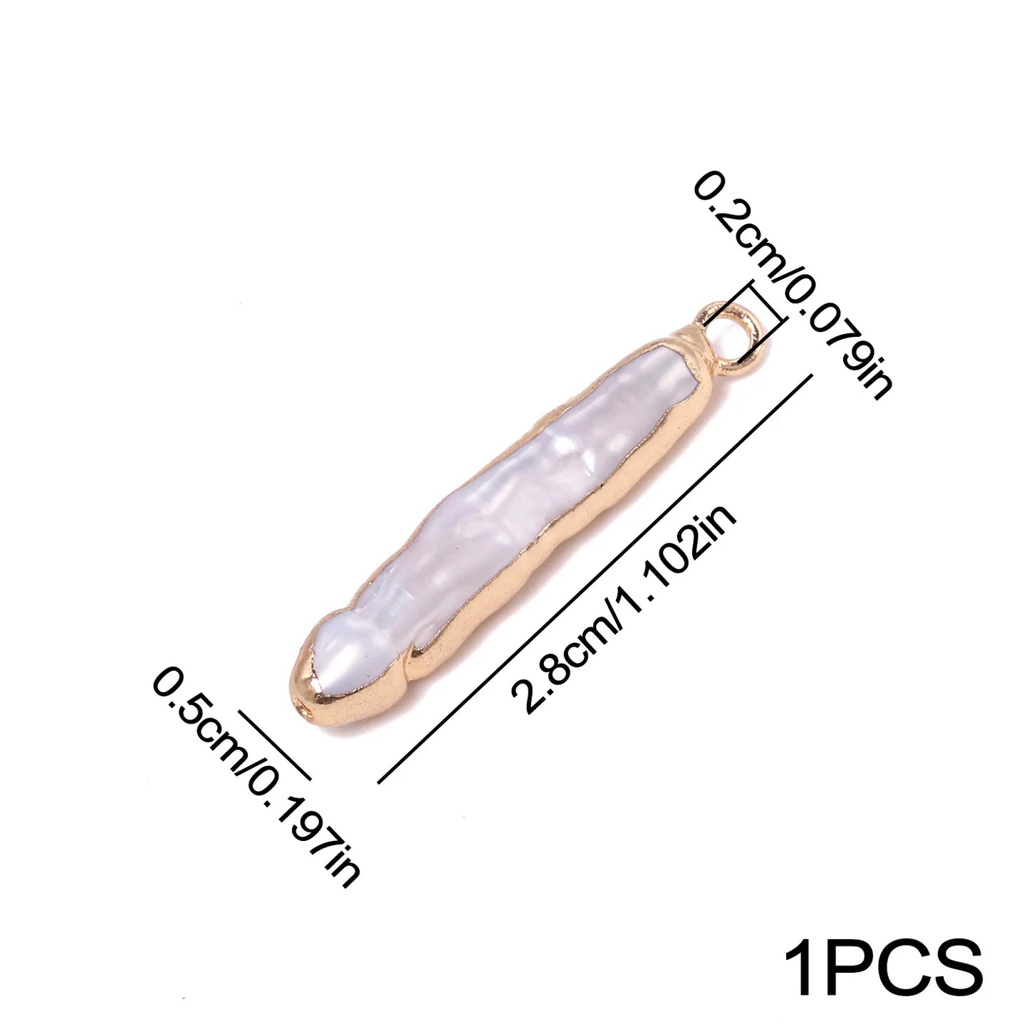 Water Drop Freshwater Pearl Pendant – Reiki Amulet & Fashion Jewellery