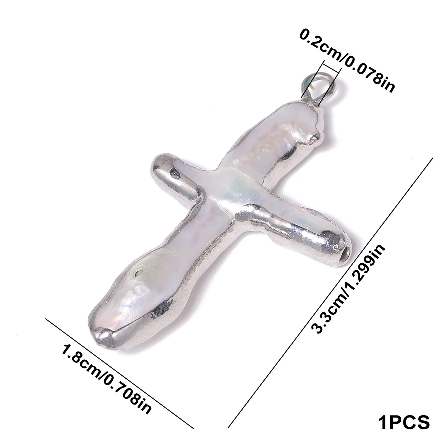 Water Drop Freshwater Pearl Pendant – Reiki Amulet & Fashion Jewellery