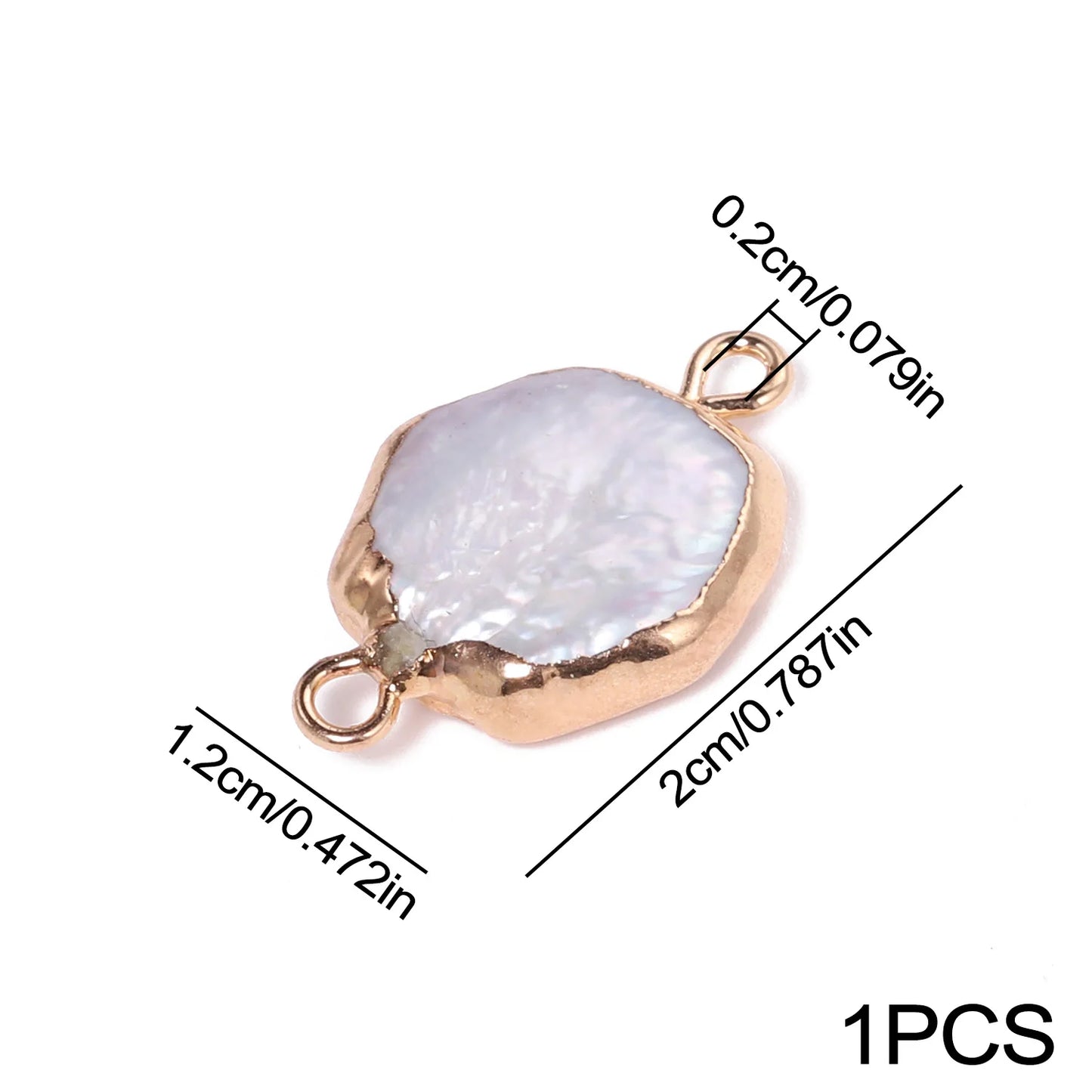 Water Drop Freshwater Pearl Pendant – Reiki Amulet & Fashion Jewellery