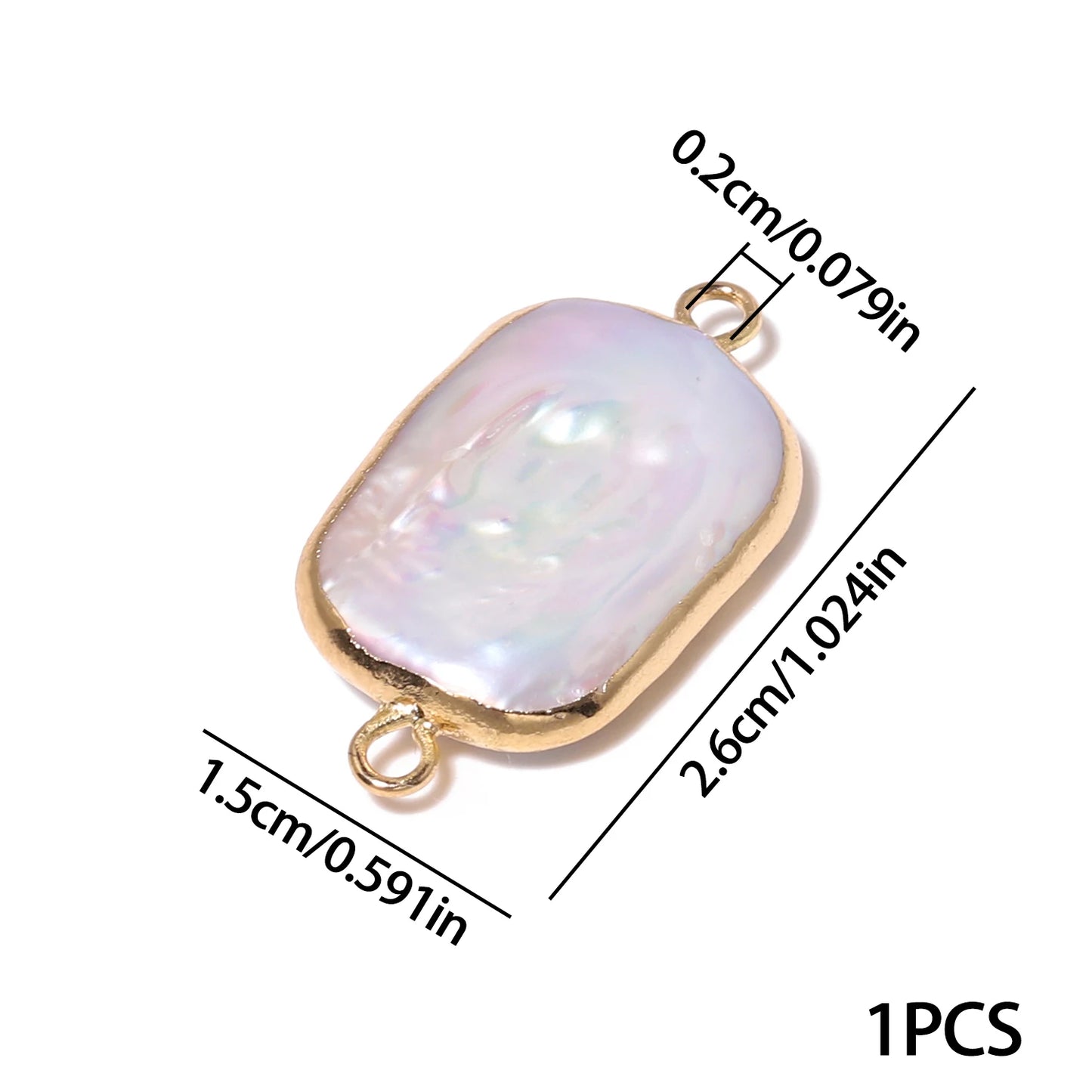 Water Drop Freshwater Pearl Pendant – Reiki Amulet & Fashion Jewellery