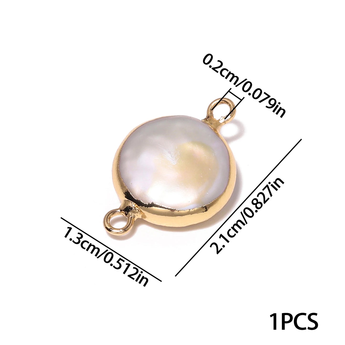 Water Drop Freshwater Pearl Pendant – Reiki Amulet & Fashion Jewellery