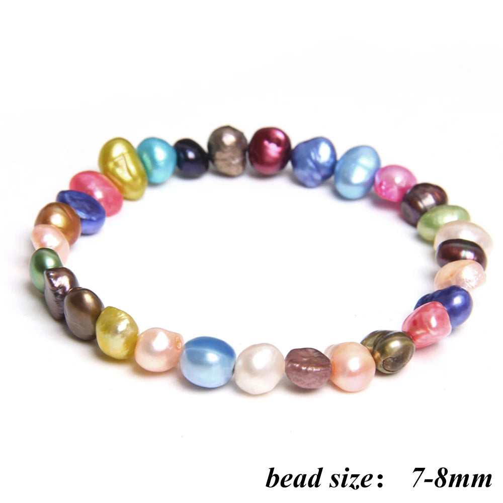 Celestia Classic - Oval Freshwater Pearl Strand Bracelet – Hidden Safety Clasp